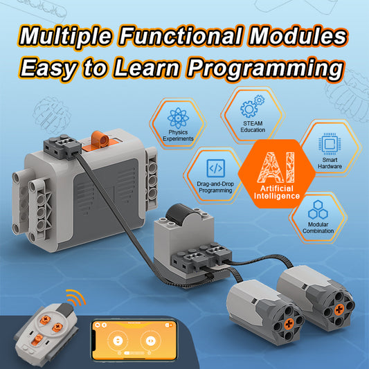 CB10  Small Receiver MainControlSet | Multiple Functional ModulesEasy to Learn Programming