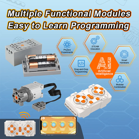 CB06 Four Motor Set | Multiple Functional ModulesEasy to Learn Programming